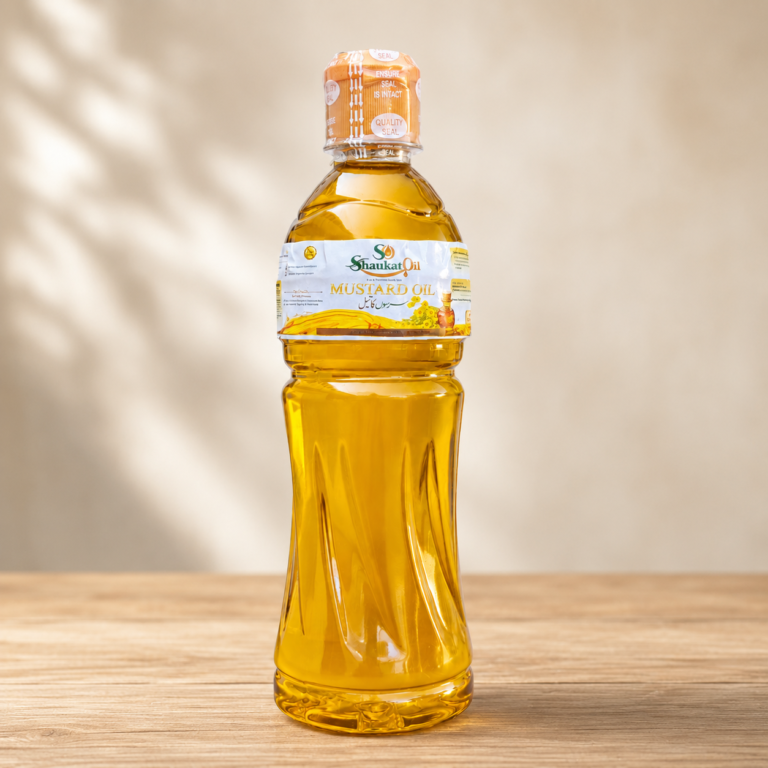 shaukat premium mustard oil 500ml bottle pakistan