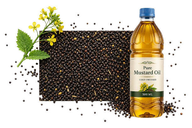 Pure Kacchi Ghani Mustard Oil