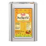 16 Litre Edible Oil Tin by Shaukat Oil Mills manufactured in Rustam Mardan Pakistan for household, restaurant, wholesale and bulk cooking oil supply.